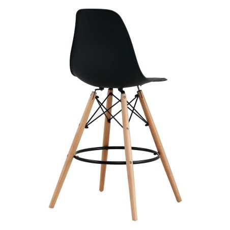 Taburete STAR (SU), madera, carcasa negra-2