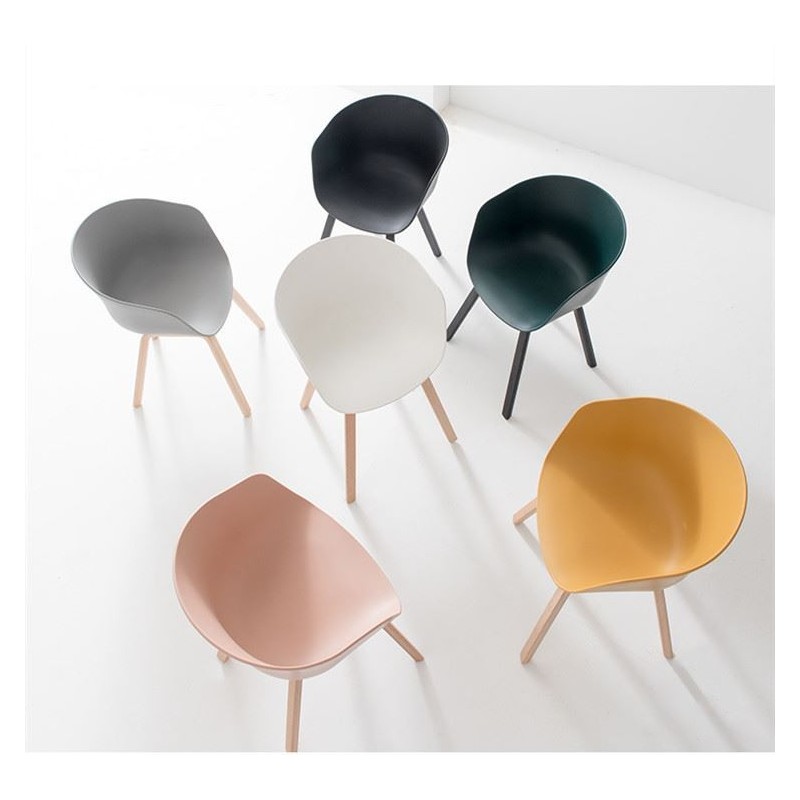 Sillón DANTE NEW (SU), metal, polipropileno negro-0