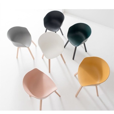 Sillón DANTE NEW (SU), metal, polipropileno negro-0