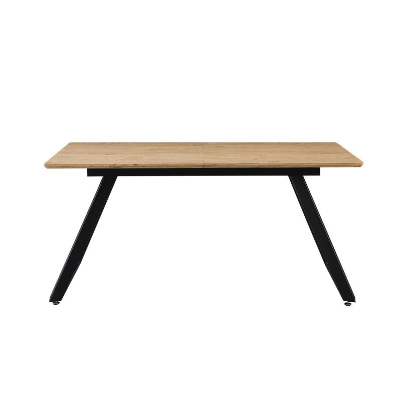 Mesa BÉRGAMO, extensible, metal, DM bilaminado,160 ~ 200x90 cms-2
