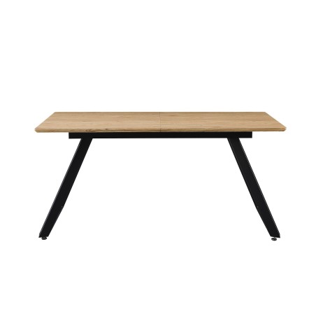 Mesa BÉRGAMO, extensible, metal, DM bilaminado,160 ~ 200x90 cms-2