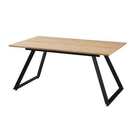 Mesa BÉRGAMO, extensible, metal, DM bilaminado,160 ~ 200x90 cms-3