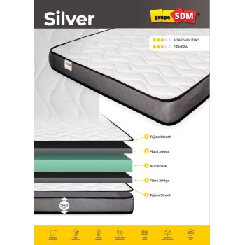 Colchón SILVER SDM, 180 x 200 cms