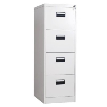 Archivador metálico OLIMPO, 4 cajones, gris ral 7035 2