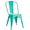Silla TOL EK LIMITED, acero, verde agua