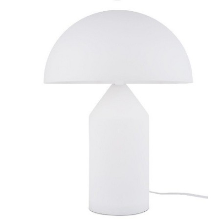 Lámpara MACAO H37, sobremesa, metal, blanca