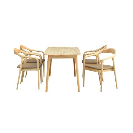 Mesa TRANSILVANIA, madera natural, 120 x 75 cms-4