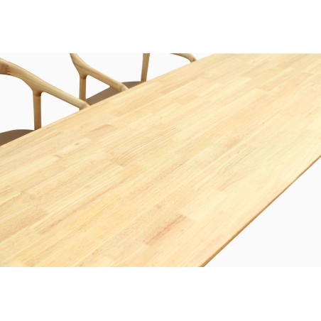 Mesa TRANSILVANIA, madera natural, 180 x 75 cms-1