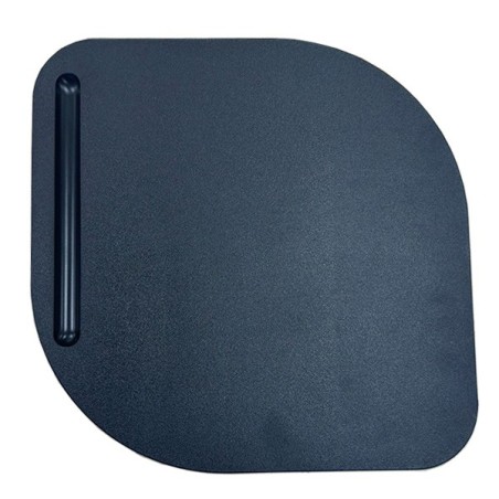 Silla NIZA con pala de escritura, asiento y respaldo plástico negro-2
