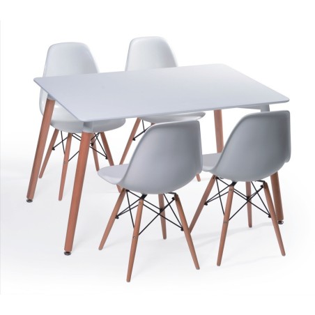 Mesa NURY, madera, tapa lacada blanca, 120 x 80 cms-1