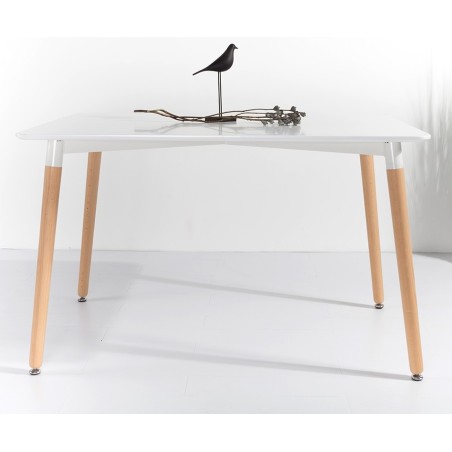 Mesa NURY, madera, tapa lacada blanca, 120 x 80 cms-3