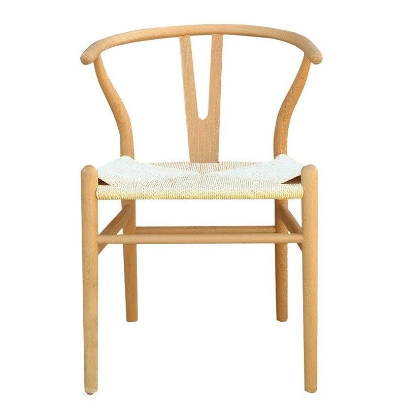Silla WISH, madera de haya, natural, fibra trenzada-1
