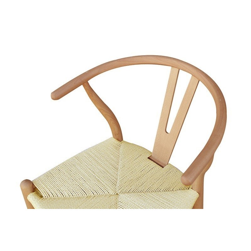 Silla WISH, madera de haya, natural, fibra trenzada-3