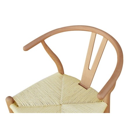 Silla WISH, madera de haya, natural, fibra trenzada-3