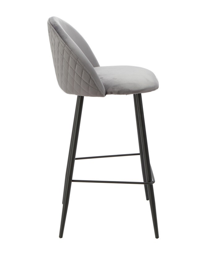 Tapizado velvet gris