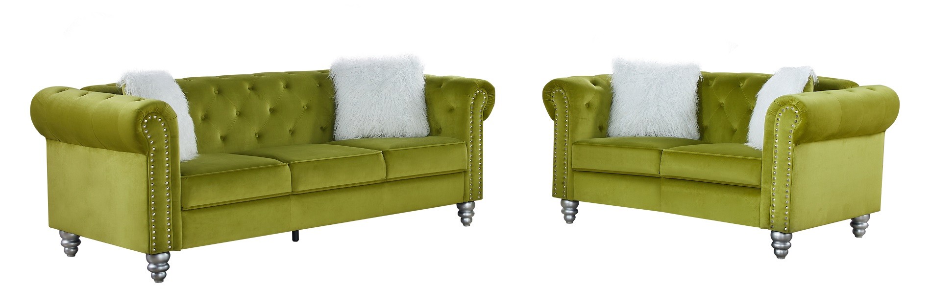 Tapizado velvet verde 38