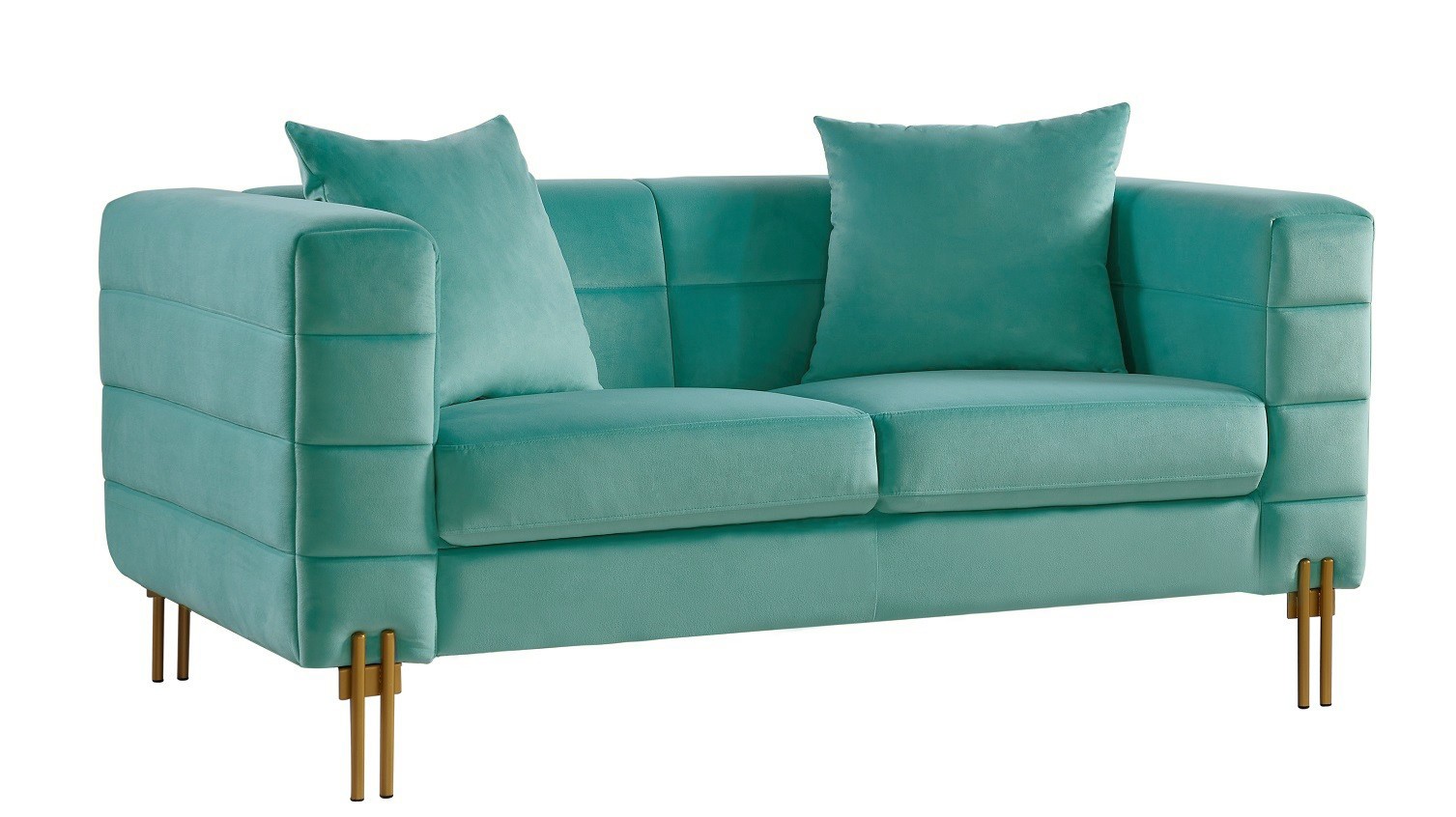 Tejido velvet verde agua 58