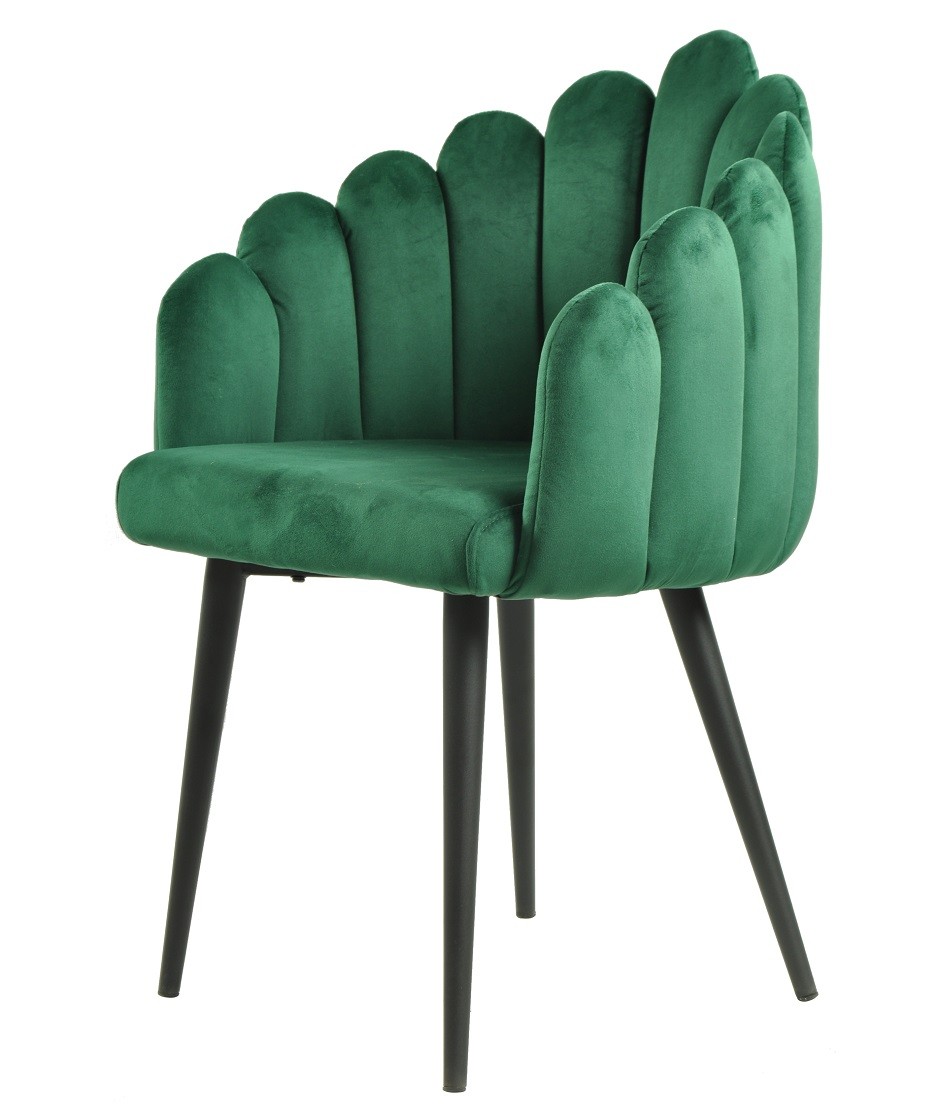 Tapizado velvet verde oscuro
