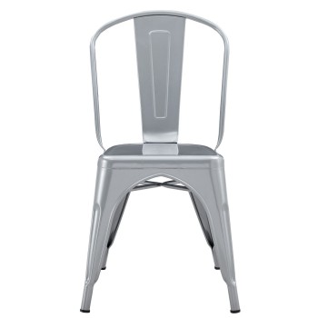 Silla TOL EK LIMITED, acero, gris plata 2