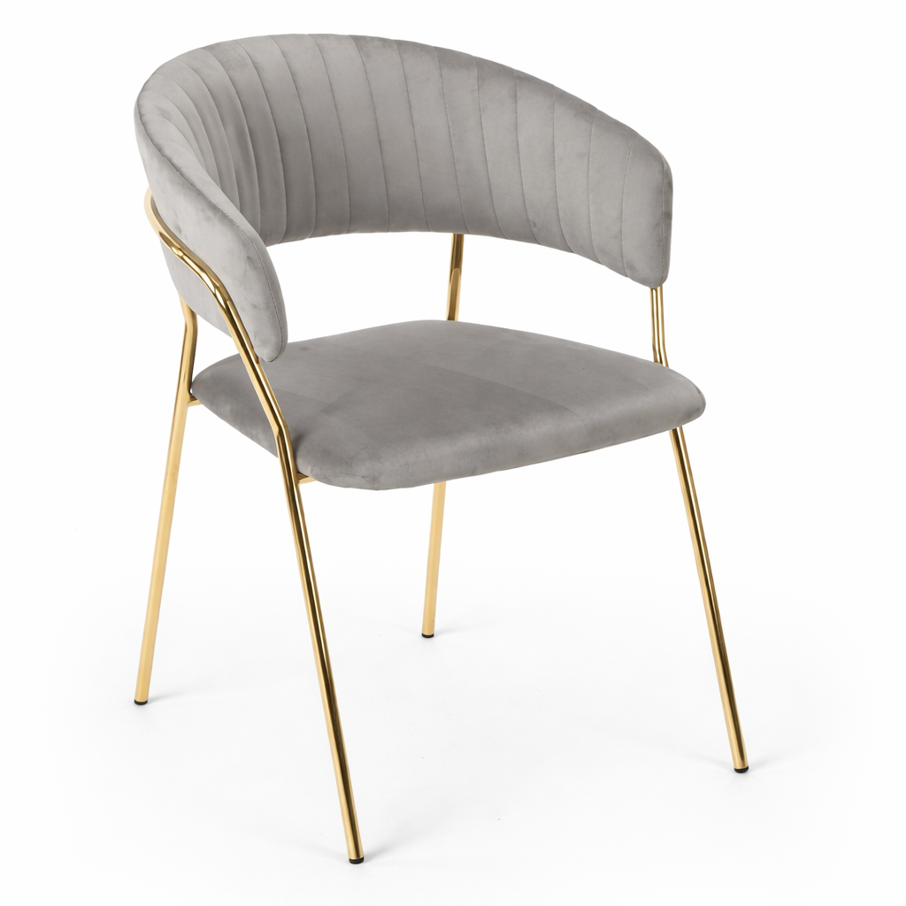 Tapizado velvet gris