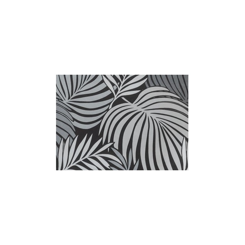 Silla HORUS NEW, metal, tapizado velvet gris con trasera floral a juego-4
