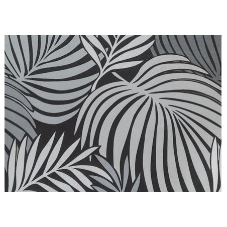 Silla HORUS NEW, metal, tapizado velvet gris con trasera floral a juego-4
