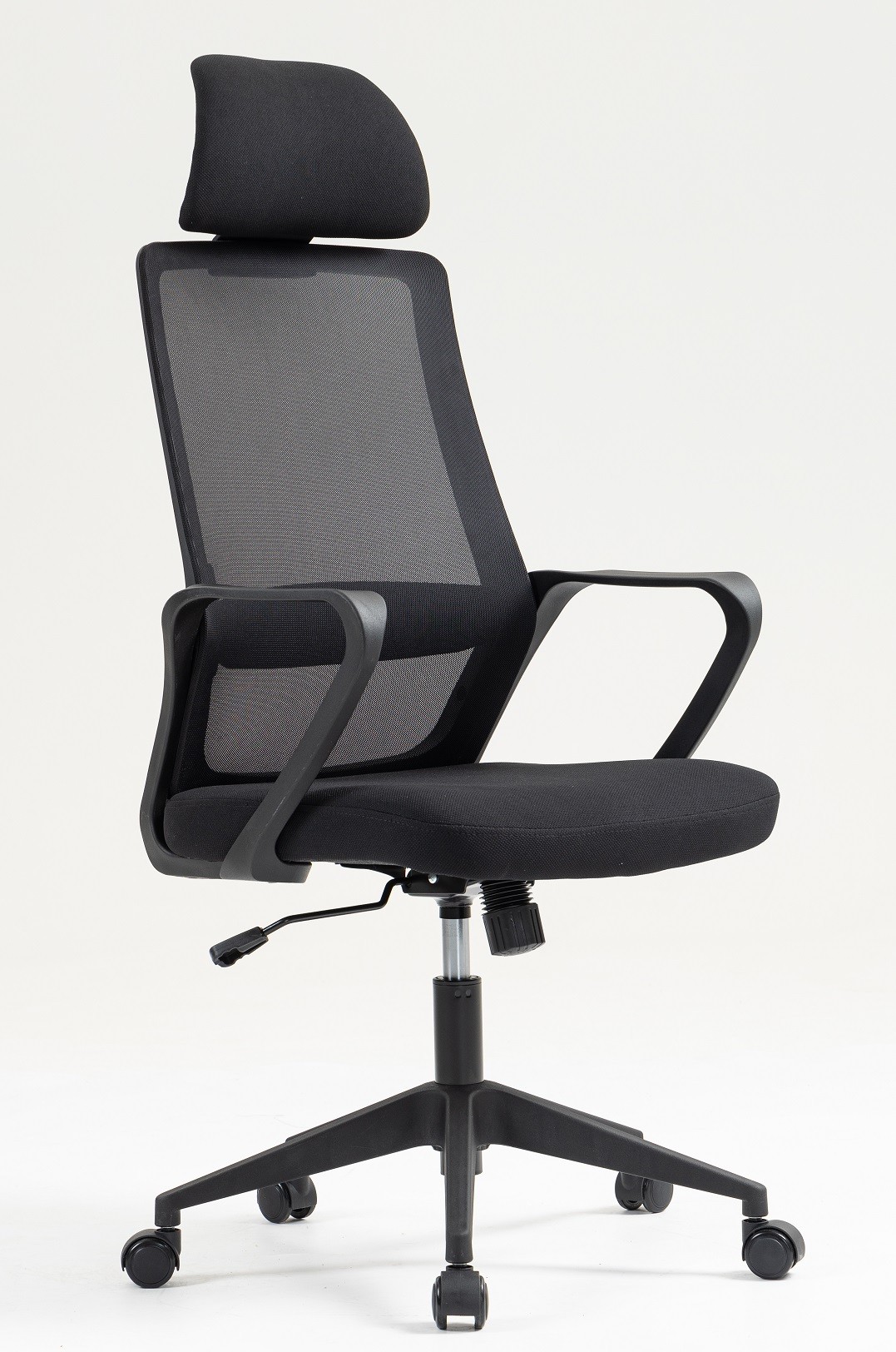 Malla y asiento negro