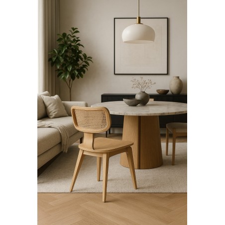 Silla CORBEL, contrachapado de madera de hevea, rejilla, acabado natural-6