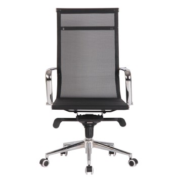 Sillón de oficina ZURICH, alto, malla negra 2