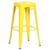 Taburete TOL EK LIMITED, acero, amarillo