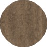 Tablero de mesa Werzalit WER-WOODART, Roble R.Oscuro 4510, 70 cms de diámetro