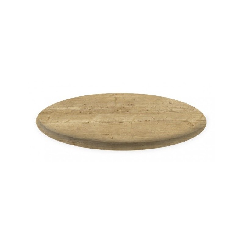 Tablero de mesa Werzalit WER-WOODART, Avalon Pine 4729, 80 cms de diámetro