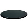 Tablero de mesa Werzalit WER-UNIART, Negro 3190, 80 cms de diámetro