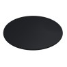 Tablero de mesa COMPACTO, 12 mm. de espesor, Negro 3190, Tavilo, 69 cms de diámetro