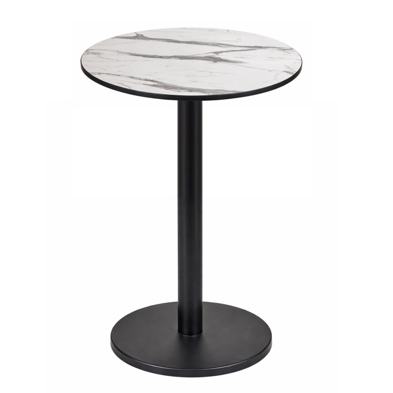 Tablero de mesa COMPACTO, 12 mm. de espesor, Mármol Ayfon 5657, Tavilo, 69 cms de diámetro-2