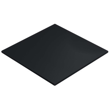 Tablero de mesa COMPACTO, 12 mm. de espesor, Negro 3190, Tavilo, 69 x 69 cms