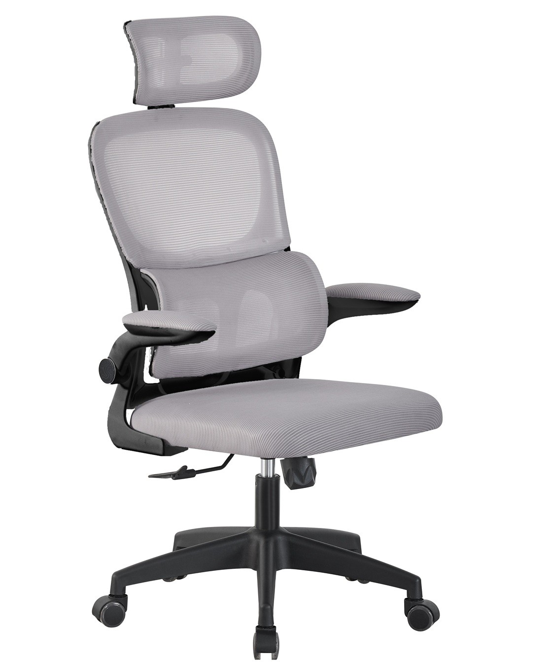 Malla y asiento gris