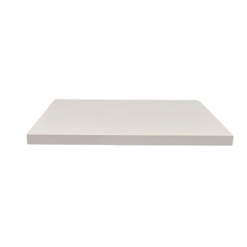 Tablero de melamina 30 mm, BLANCO ELE, 80 x 80 cms