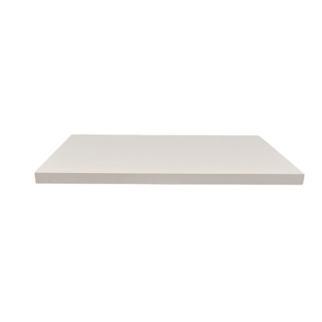 Tablero de melamina 30 mm, BLANCO ELE, 110 x 68 cms