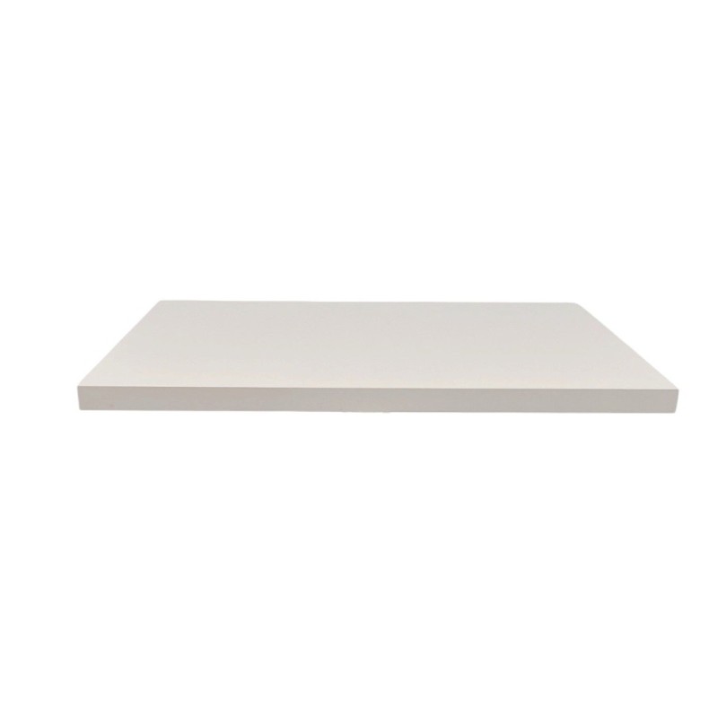 Tablero de melamina 30 mm, BLANCO ELE, 120 x 80 cms