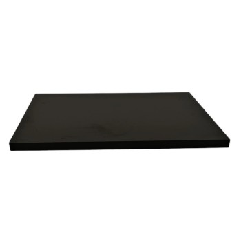 Tablero de melamina 30 mm, NEGRO 10, 120 x 80 cms