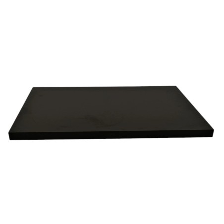 Tablero de melamina 30 mm, NEGRO 10, 120 x 80 cms