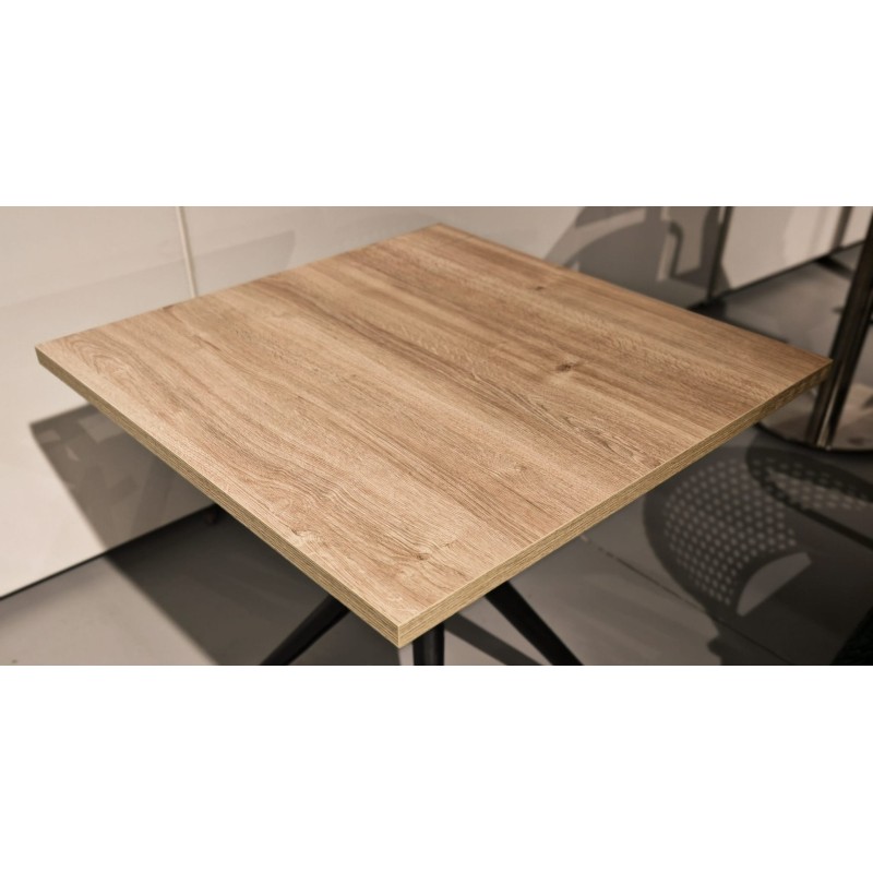 Tablero de melamina 30 mm, ROBLE ELE, 60 x 60 cms-0