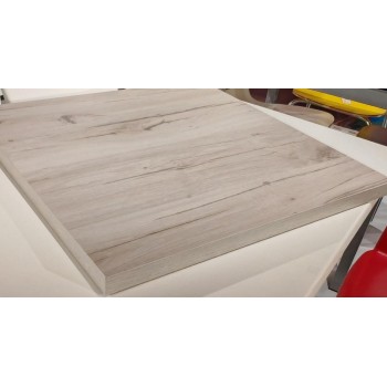 Tablero de melamina 30 mm, ROBLE UVE, 68 x 68 cms 2