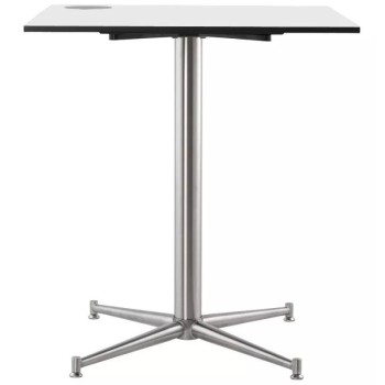 Base de mesa PAUDY, acero inoxidable, base de 63 x 63 cms, altura 72 cms 2