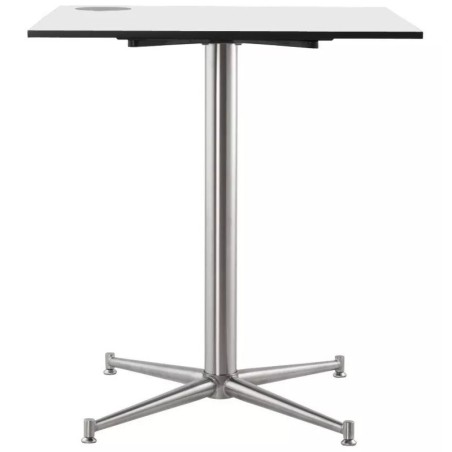 Base de mesa PAUDY, acero inoxidable, base de 63 x 63 cms, altura 72 cms-0