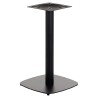 Base de mesa MAUTES 72, negra, base de 45 x 45 cms, altura 72 cms