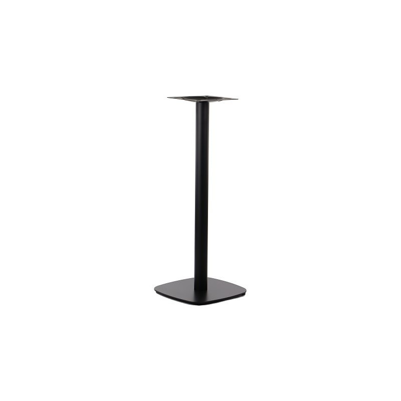 Base de mesa MAUTES 110, alta, negra, base de 45 x 45 cms, altura 110 cms