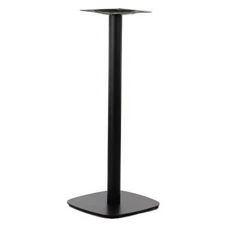 Base de mesa MAUTES 110, alta, negra, base de 45 x 45 cms, altura 110 cms