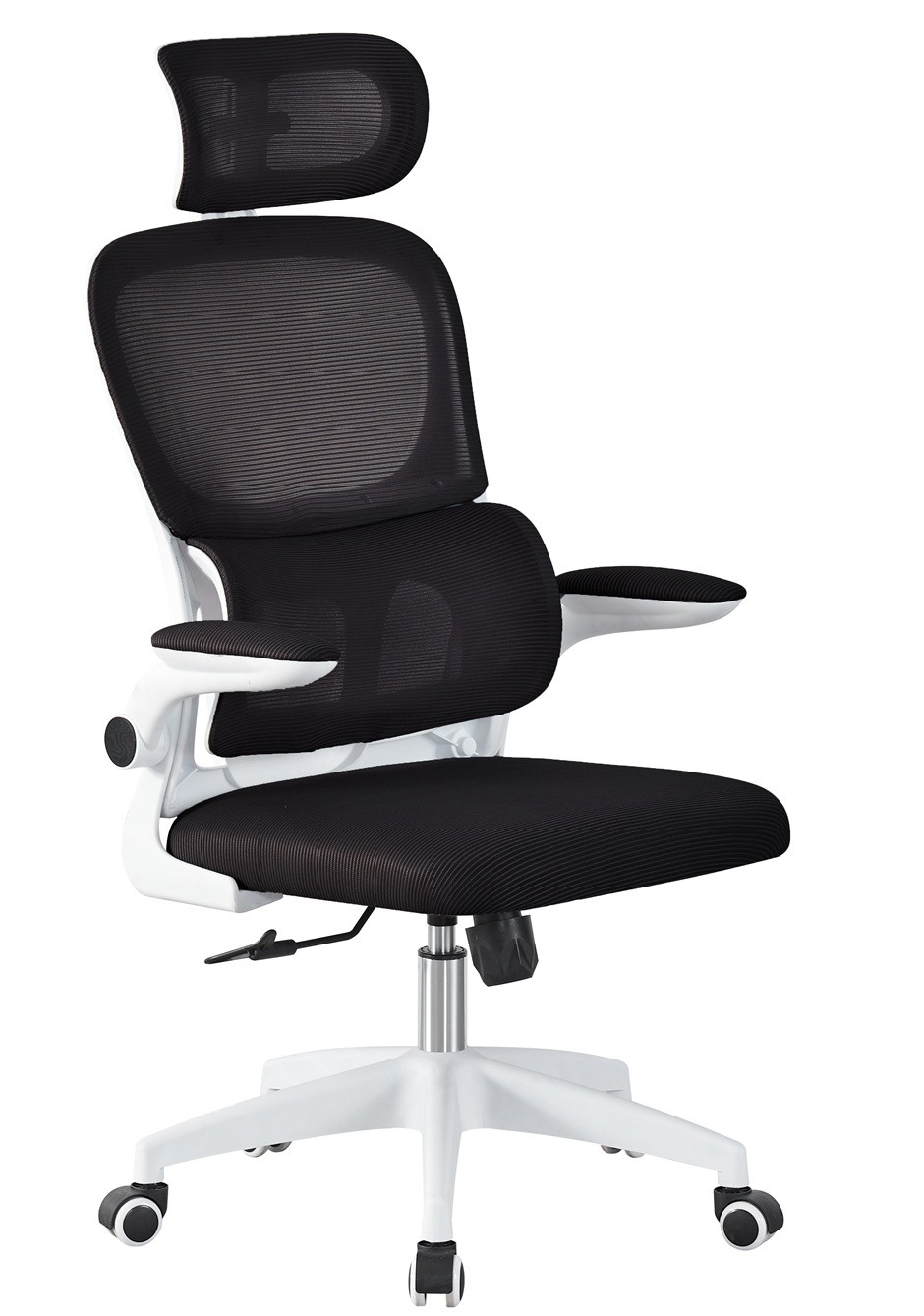 Malla y asiento negro